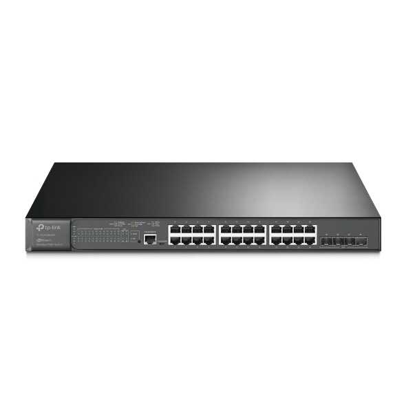 TP-Link TL-SG3428XMP - 24-Port Gigabit L2+ PoE+ Switch - 4x SFP+ - managed