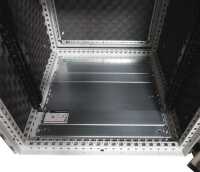 Schallgedämmter 19"-Serverschrank VX IT Rack RITTAL - bis 85% silenced - 15 HE - BxT 600x600 mm - Sicht-/Vollblechtür - lichtgrau