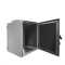 Schallgedämmter 19"-Serverschrank VX IT Rack RITTAL - bis 85% silenced - 15 HE - BxT 600x600 mm - Sicht-/Vollblechtür - lichtgrau