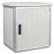 19"-Outdoor Serverschrank IP 54 - 6 HE - BHT 609x400x609 mm - Doppel-Aluminiumwand - Lüfter/Heizung