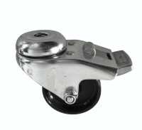 Doppel-Lenkrolle mit 11 mm Rückenloch für M10...