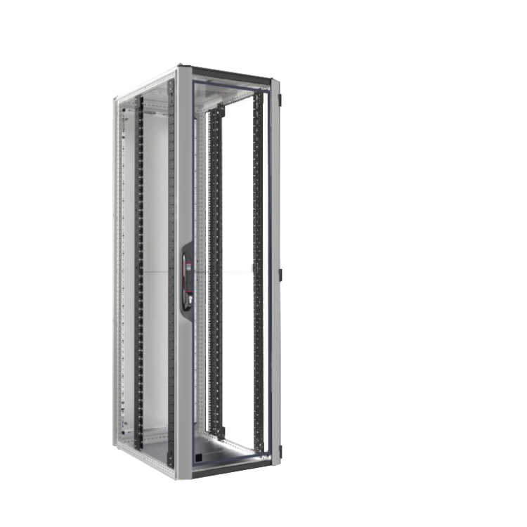 19"-Serverschrank VX IT von RITTAL - IP55 - 42 HE - 600x1000 mm - Sichttür - Vollblechtür - o.Seitenwände - lichtgrau