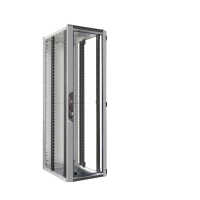 19"-Serverschrank/Netzwerkschrank VX IT von RITTAL - IP55 - 38 HE - 600x600 mm - Sichttür - Vollblechtür - o.Seitenwände - lichtgrau