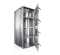 Compartment / Colocation Rack VX IT von RITTAL - 4-Abteilungen - 4 x 11 HE - perforierte Türen - lichtgrau - BxT 800 x 1000 mm