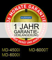 Multimatic Garantieverlängerung 1 Jahr - für MD-4500I, MD-6000I, MD-6000T