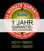 Multimatic Garantieverlängerung 1 Jahr - für MD11-10000I, MD31-10000I