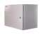 19"-Netzwerkschrank RESISTER Pro - IP66 für Outdoor + Industrie - Vollblechtür - 9 HE - 600x400 mm - lichtgrau