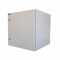 19"-Netzwerkschrank RESISTER Pro - IP66 für Outdoor + Industrie - Vollblechtür - 12 HE - 600x600 mm - lichtgrau