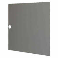 Vollblechtür für 15 HE 19"-Wandschrank -...