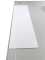 Verschlussplatte für Kabeleinlass in Dach und Boden von Flatbox von RITTAL - PVC 390x120 mm - weiß