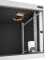Schallgedämmter 19"-Wand-Netzwerkschrank SILENCE RACK - 6 HE - 450 mm Tiefe - Sichttür - 1 SILENT-Lüfter - lichtgrau