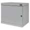 Schallgedämmter 19"-Wand-Netzwerkschrank SILENCE RACK - 9 HE - 450 mm Tiefe - Vollblechtür - 1 SILENT-Lüfter - lichtgrau