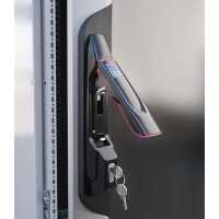 Schallgedämmter 19"-Serverschrank VX IT Rack RITTAL - bis 85% silenced - 24 HE - BxT 800x1.000 mm - Sicht-/Vollblechtür - lichtgrau