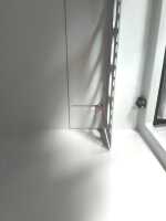 19"-Netzwerkschrank RESISTER - IP65 für Outdoor + Industrie - mit Regendach - Vollblechtür - 7 HE - 600x500 mm - lichtgrau - Sonderposten