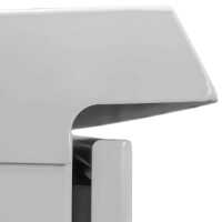 19"-Netzwerkschrank RESISTER - IP65 für Outdoor + Industrie - mit Regendach - Vollblechtür - 7 HE - 600x500 mm - lichtgrau - Sonderposten