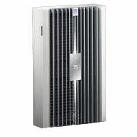 Wandanbau-Kühlgerät Blue e+ S von RITTAL - Kühlleistung 300 W - 240 V - B H T 300 x 570 x 159 mm - 1 phasig - Integrierte elektrische Kondensatverdunstung - Stahlblech - lichtgrau
