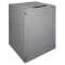 Schallgedämmter 19"-Schrank SILENCE RACK Office - 15 HE - 1 SILENT-Lüfter - BxT 600x600 mm - Glastür - lichtgrau