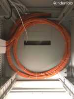 Duplex - Netzwerk-Installations-/Datenverlegekabel IT-BUDGET High Quality - Cat.7A - S/FTP - 2 x 100 m - CU Vollkupfer - Brandschutzklasse Eca
