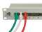 19" Business Patchpanel von IT-BUDGET - geschirmt - Cat.6A - 24 Port - 1 HE - PoE+ fähig - integrierter Staubschutz - lichtgrau