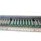 IT-BUDGET 19" Patchpanel Profi S - kurze Bauform - geschirmt - Cat.6A - 24 Port - PoE+ fähig - 1 HE - lichtgrau