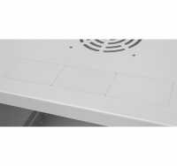 19"-Wandverteiler TAUNUS von IT-BUDGET - 9 HE - 450 mm Tiefe - Vollblechtür - Schloss - lichtgrau