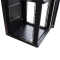 19"-Netzwerkschrank SWA von IT-BUDGET - 4 HE - BxT 570 x 350 mm - Sichttür - Seiten abnehmbar - Wand- + Standmontage - schwarz