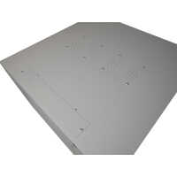19"-Netzwerkschrank SWA von IT-BUDGET - 6 HE - BxT 570 x 600 mm - perforierte Front + Seiten - Seiten abnehmbar - Wand- + Standmontage - lichtgrau