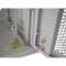 19"-Netzwerkschrank SWA von IT-BUDGET - 6 HE - BxT 570 x 600 mm - perforierte Front + Seiten - Seiten abnehmbar - Wand- + Standmontage - lichtgrau