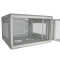 19"-Netzwerkschrank SWA von IT-BUDGET - 6 HE - BxT 570 x 600 mm - perforierte Front + Seiten - Seiten abnehmbar - Wand- + Standmontage - lichtgrau
