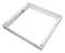 Sockel für SRK Netzwerkschrank - BxT 600 x 800 mm - 100 mm Höhe - lichtgrau