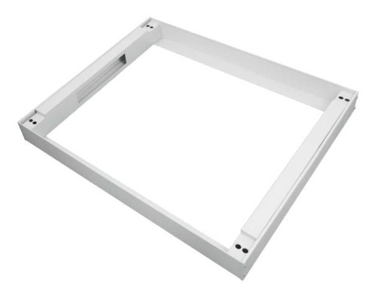 Sockel für SRK Serverschrank - BxT 600 x 1000 mm - 100 mm Höhe - lichtgrau