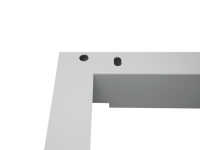 Sockel für SRK Serverschrank - BxT 600 x 1000 mm - 100 mm Höhe - lichtgrau