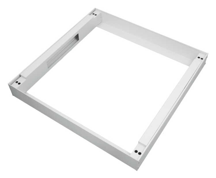 Sockel für SRK Netzwerkschrank - BxT 800 x 800 mm - 100 mm Höhe - lichtgrau