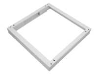 Sockel für SRK Netzwerkschrank - BxT 800 x 800 mm - 100 mm Höhe - lichtgrau