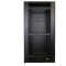 19"-Netzwerkschrank SRK von IT-BUDGET - 42 HE - BxT 800x800 mm - perforierte Doppeltüren vo + hi -Flatpack - schwarz