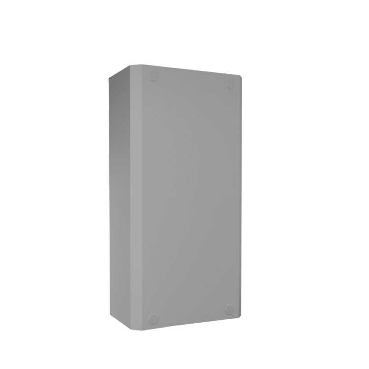 Luft/Wasser-Wärmetauscher Wandanbau von RITTAL - Kühlleistung 300 W - Schutzgrad IP55 - wasserführende Teile Kupfer/Messing - 230 V