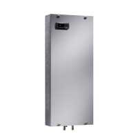 Luft/Wasser-Wärmetauscher Wandanbau von RITTAL - Kühlleistung 1000 W - Schutzgrad IP55 - e-Controller - wasserführende Teile Kupfer/Messing - 230 V