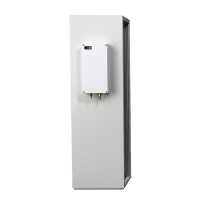 Luft/Wasser-Wärmetauscher Wandanbau von RITTAL - Kühlleistung 1000 W - Schutzgrad IP55 - e-Controller - wasserführende Teile Kupfer/Messing - 230 V