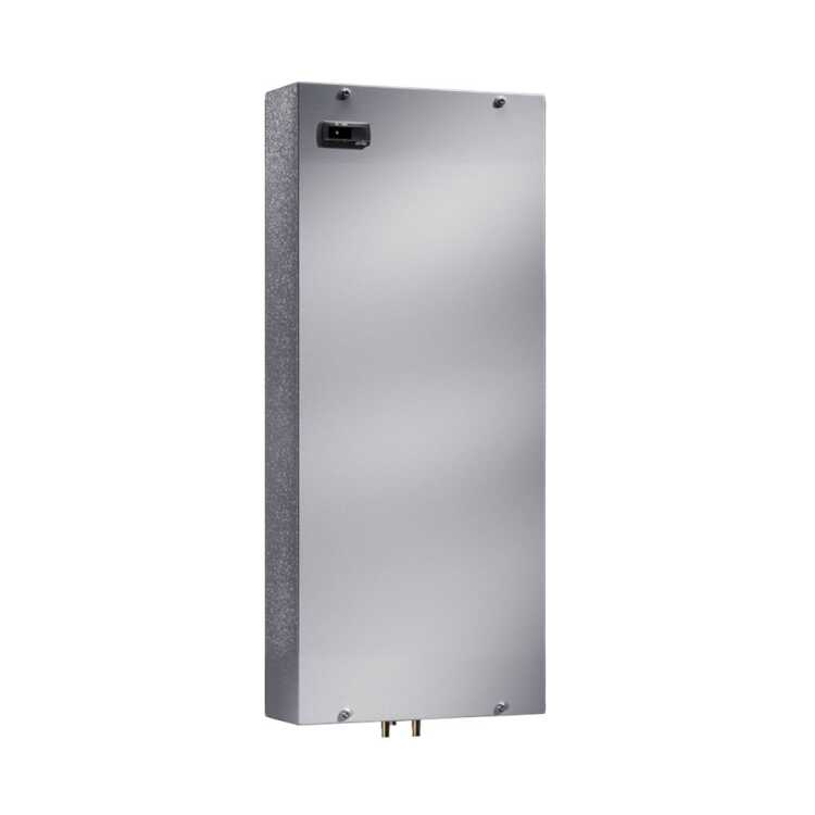 Luft/Wasser-Wärmetauscher Wandanbau von RITTAL - 3000 W - Schutzgrad IP55 - wasserführende Teile Kupfer/Messing - 230 V