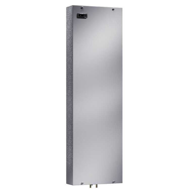 Luft/Wasser-Wärmetauscher Wandanbau von RITTAL - 5000 W - Schutzgrad IP55 - wasserführende Teile Kupfer/Messing - 230 V