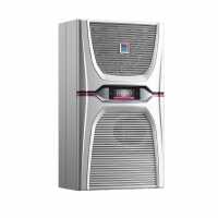 Wandanbau-Kühlgerät Blue e+ von RITTAL - Kühlleistung 1600 W - 110 - 240 V 1 phasig - 380 - 480 V 3 phasig - B H T 400 x 950 x 310 mm - Integrierte elektrische Kondensatverdunstung - Stahlblech - lichtgrau