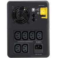 APC USV-Anlage - Back-UPS - Line-Interactiv - 1600 VA - 900 W - 6 x C13 Buchse - schwarz