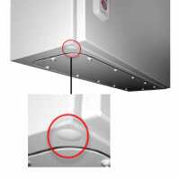 19"-Wandgehäuse AX IT von RITTAL - Vollblechtür - 12 HE - B 600 x T 350mm - Schutzgrad IP 54 - mit Bürstenleiste - lichtgrau
