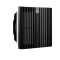 Blue e+ Filterlüfter von RITTAL - Luftdurchsatz 218/191 m³/h - 230 V - B H T 255 x 255 x 129 mm - schwarz