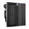 Blue e+ Filterlüfter von RITTAL - Luftdurchsatz  625/716 m³/h - 230 V - B H T 323 x 323 x 144,5 mm - schwarz