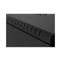 19"-Wandverteiler TAUNUS von IT-BUDGET - 4 HE - 350 mm Tiefe - Vollblechtür - Schloss - schwarz