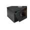 19"-Wandverteiler TAUNUS von IT-BUDGET - 4 HE - 450 mm Tiefe - Sichttür - Schloss - schwarz