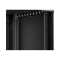 19"-Wandverteiler TAUNUS von IT-BUDGET - 9 HE - 450 mm Tiefe - Sichttür - Schloss - schwarz
