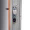 19"-Netzwerkschrank SRK von IT-BUDGET - 42 HE - BxT 800x800 mm - Sicht-/Vollblechtür - montiert - lichtgrau