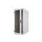 19"-Serverschrank RIE von TRITON mit Cosmotec/STULZ Dachaufbau-Kühlgerät - Kühlleistung 1400 W - 32 HE - BxT 600 x 1000 mm - Sichttür - RückWand - lichtgrau